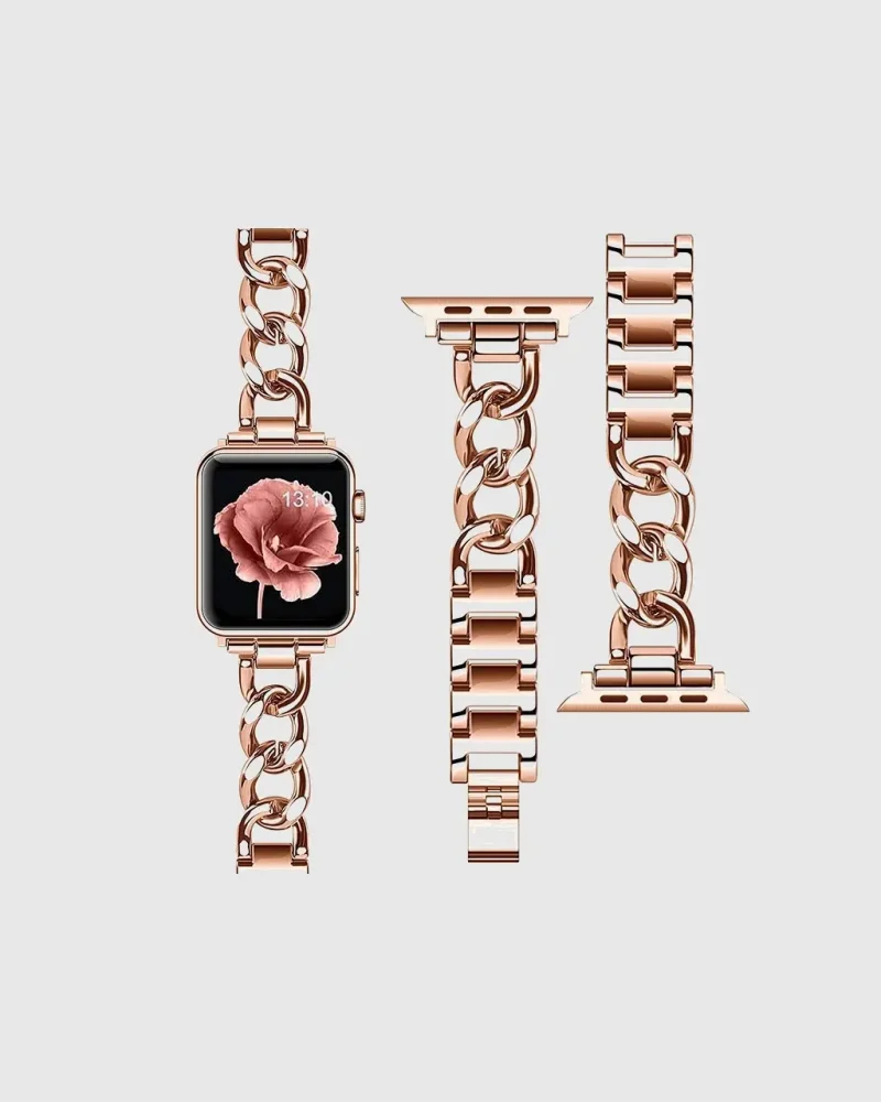Monte Carlo Bracelet Apple Watch Band - Rose Gold
