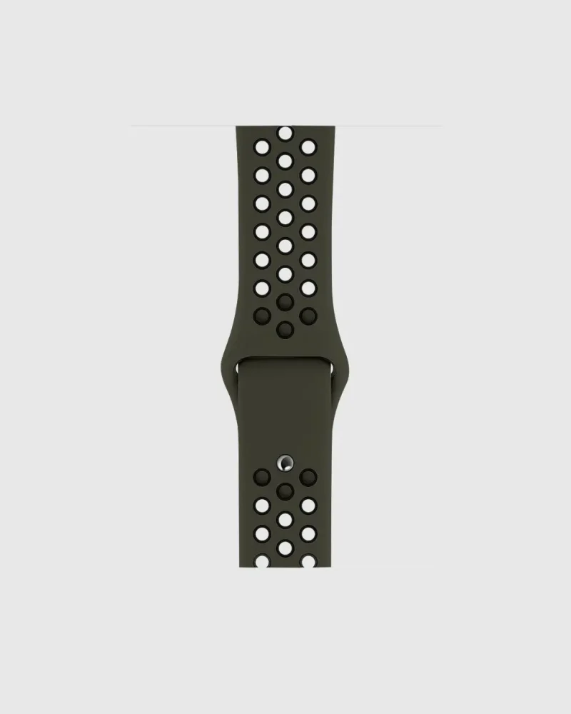 Alternative view of Sport Band Active Apple Watch Band - Army Green Black