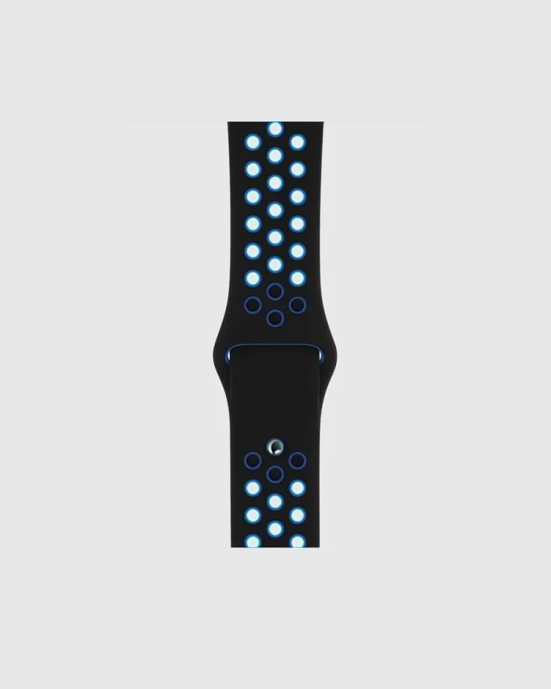 Alternative view of Sport Band Active Apple Watch Band - Black Blue