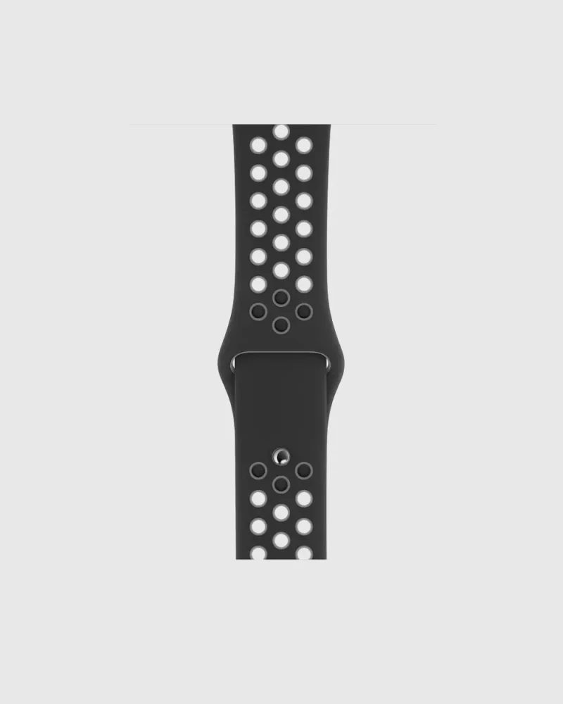 Alternative view of Sport Band Active Apple Watch Band - Black Grey