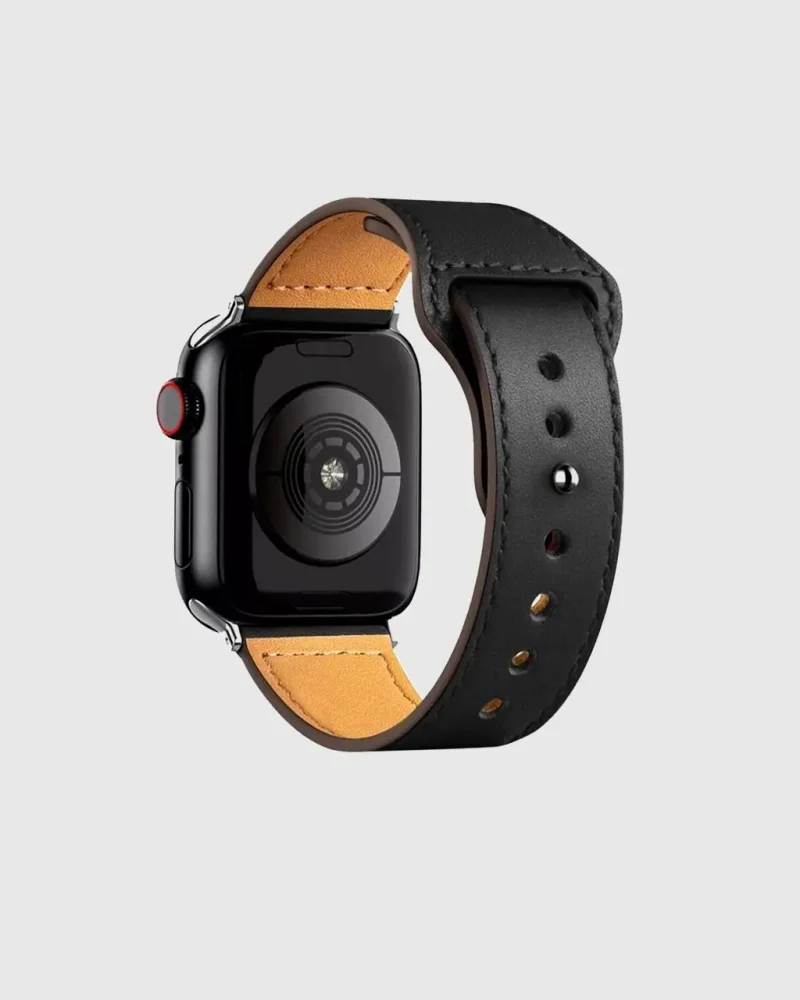 Lincoln Leather Apple Watch Band - Black