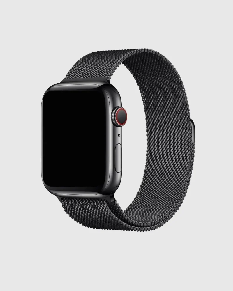 Milanese Loop Apple Watch Band - Black