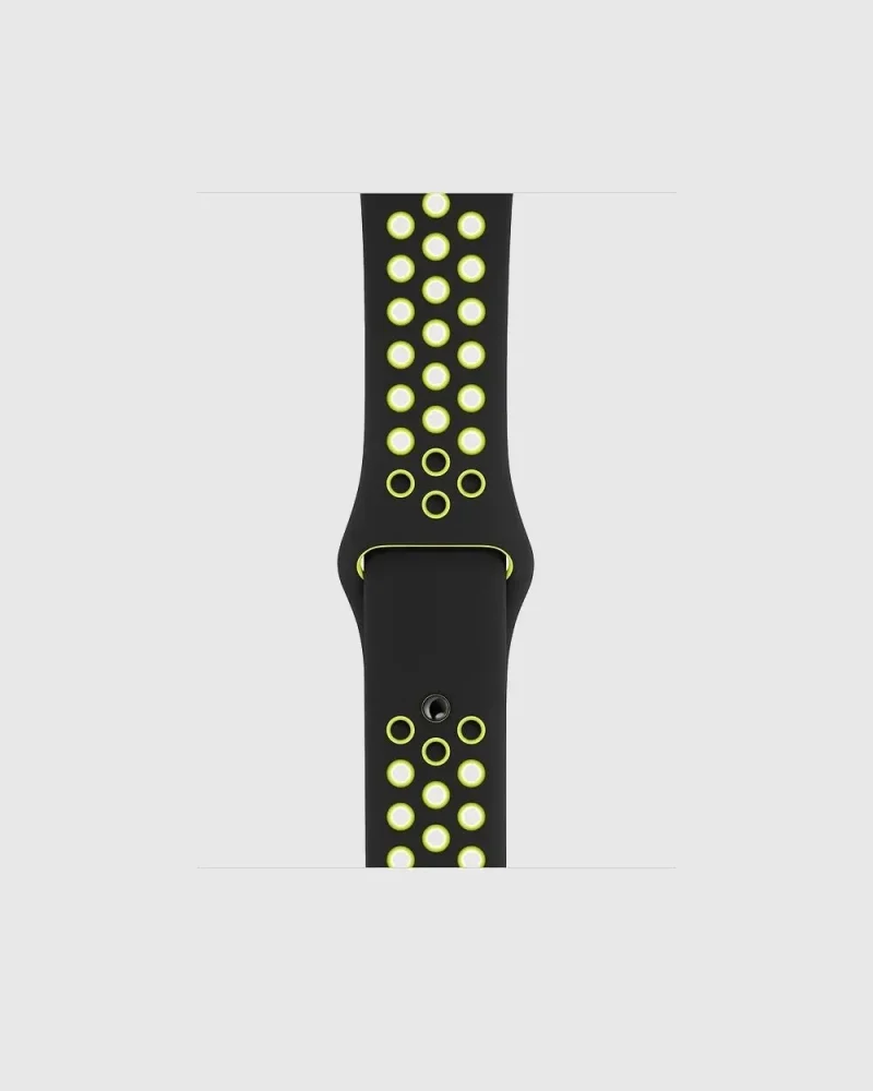 Alternative view of Sport Band Active Apple Watch Band - Black Volt