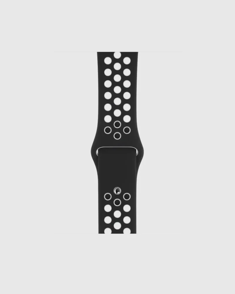 Alternative view of Sport Band Active Apple Watch Band - Black White