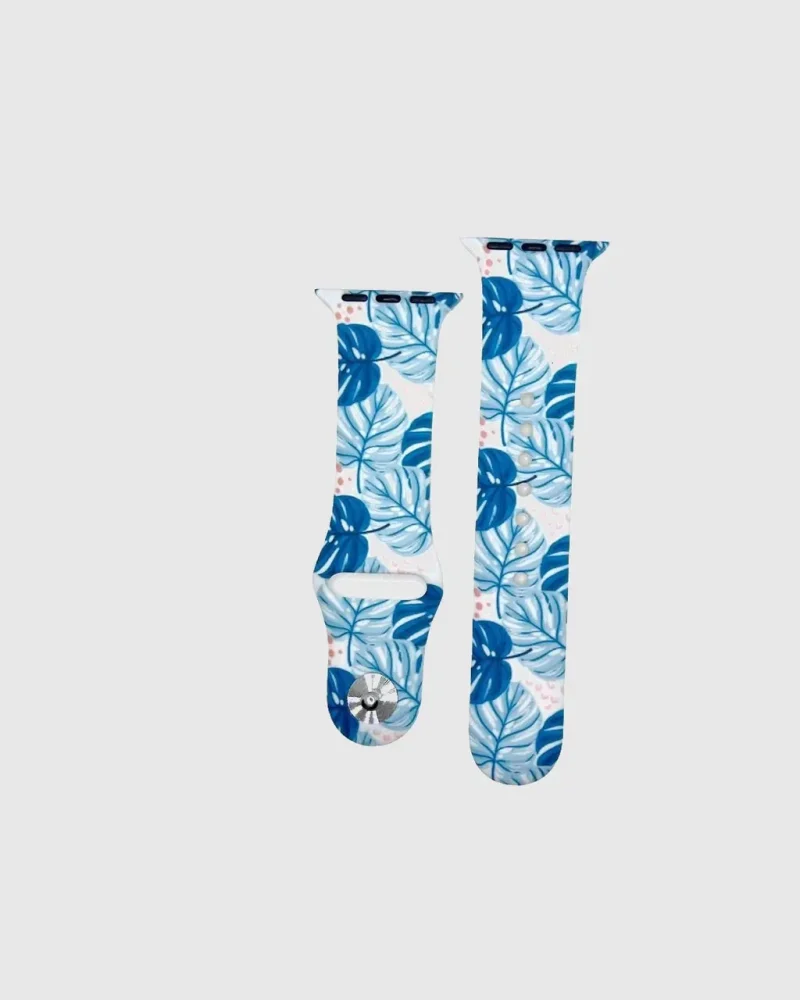 Sport Band Apple Watch Band - Blue Fern