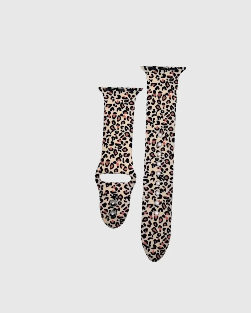 Sport Band Apple Watch Band - Cheetah