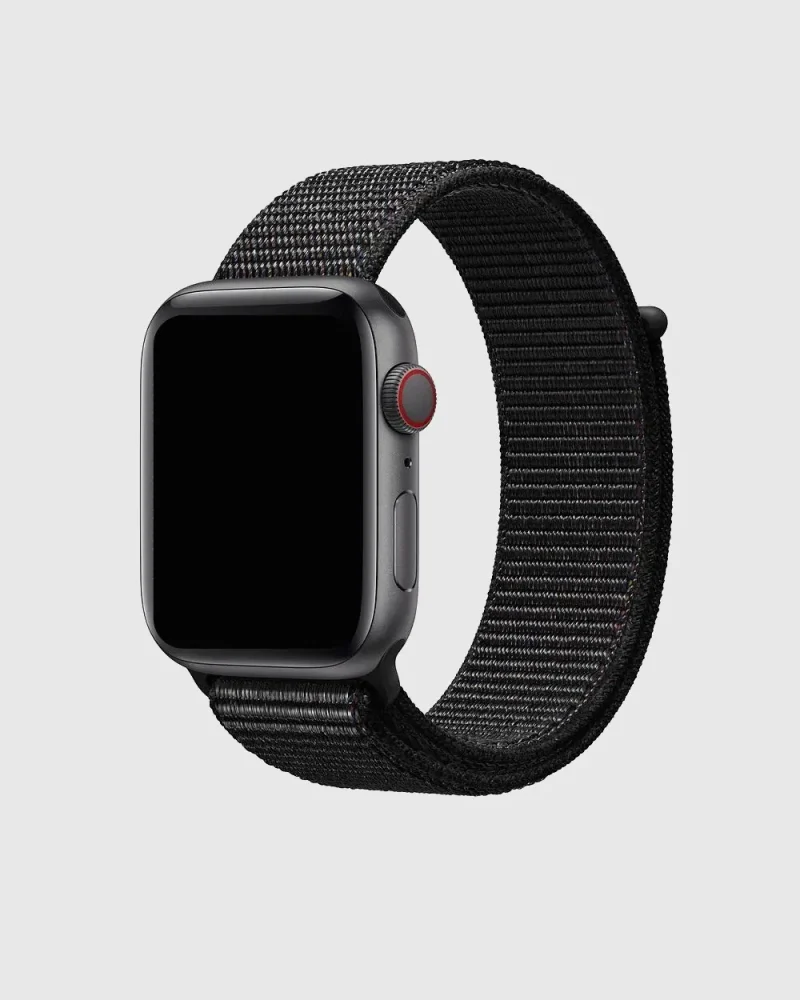 Sport Loop Apple Watch Band - Dark Black