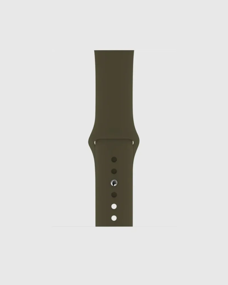 Alternative view of Sport Band Apple Watch Band - Dark Olive