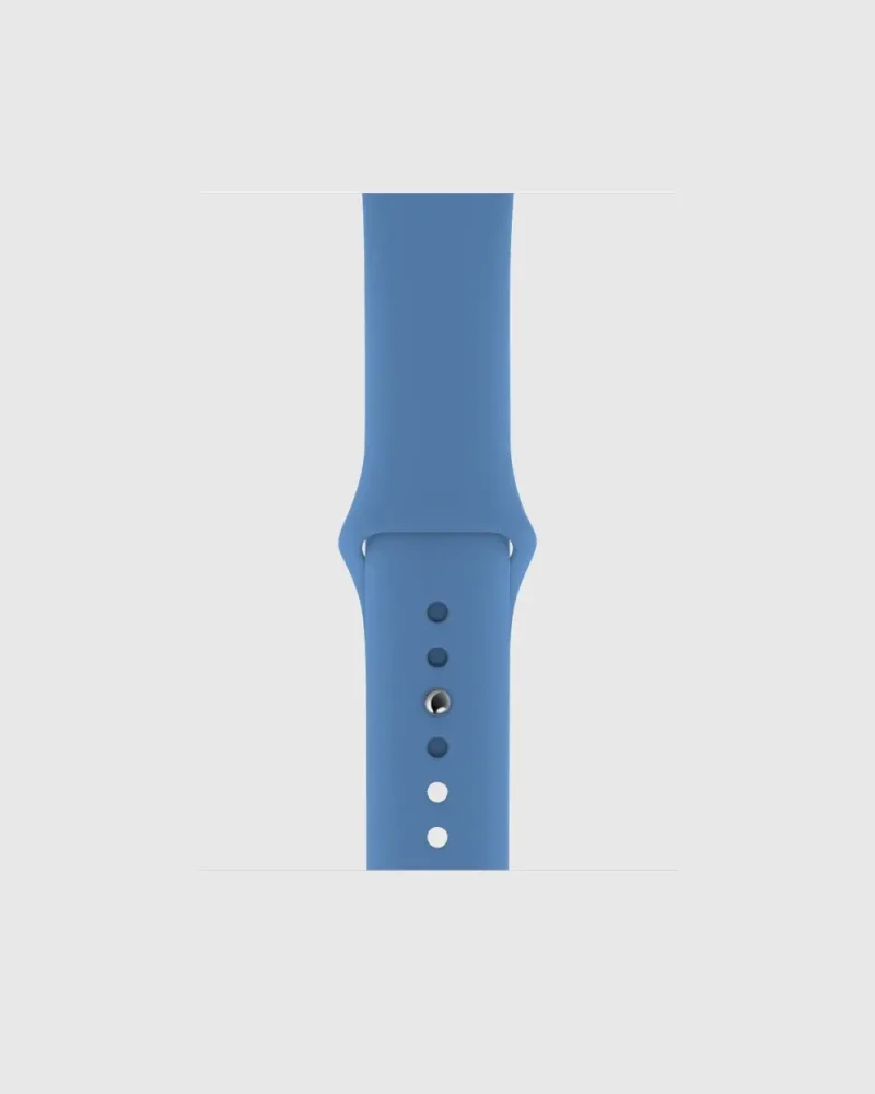 Alternative view of Sport Band Apple Watch Band - Denim Blue