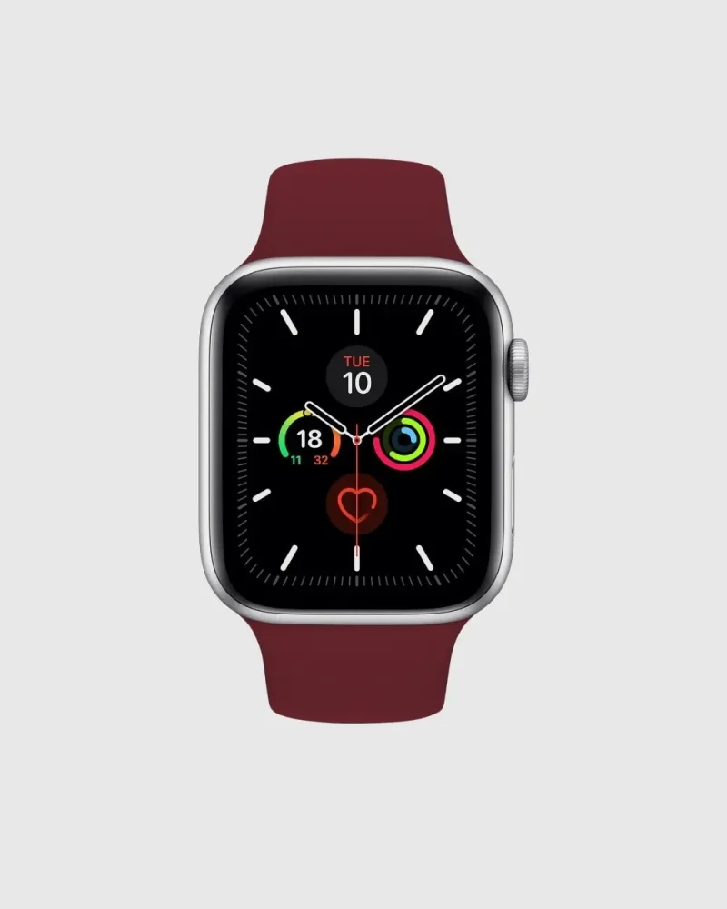 Alternative view of Sport Band Apple Watch Band - Wine Red
