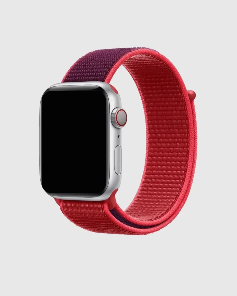 Sport Loop Apple Watch Band - Red Purple
