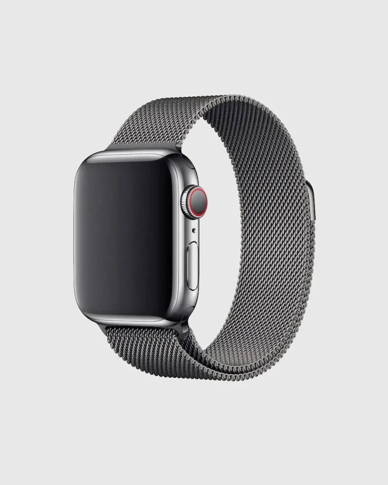 Milanese Loop Apple Watch Band - Gun Metal