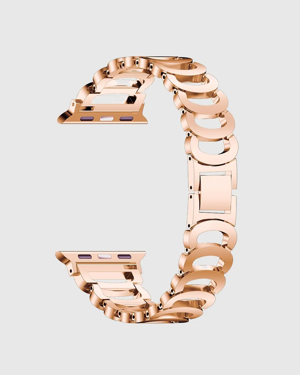Halo Bracelet Apple Watch Band - Rose Gold - Image 3