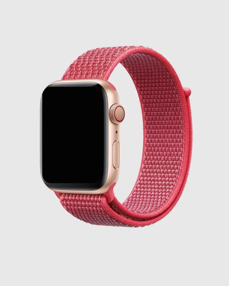 Sport Loop Apple Watch Band - Hibiscus