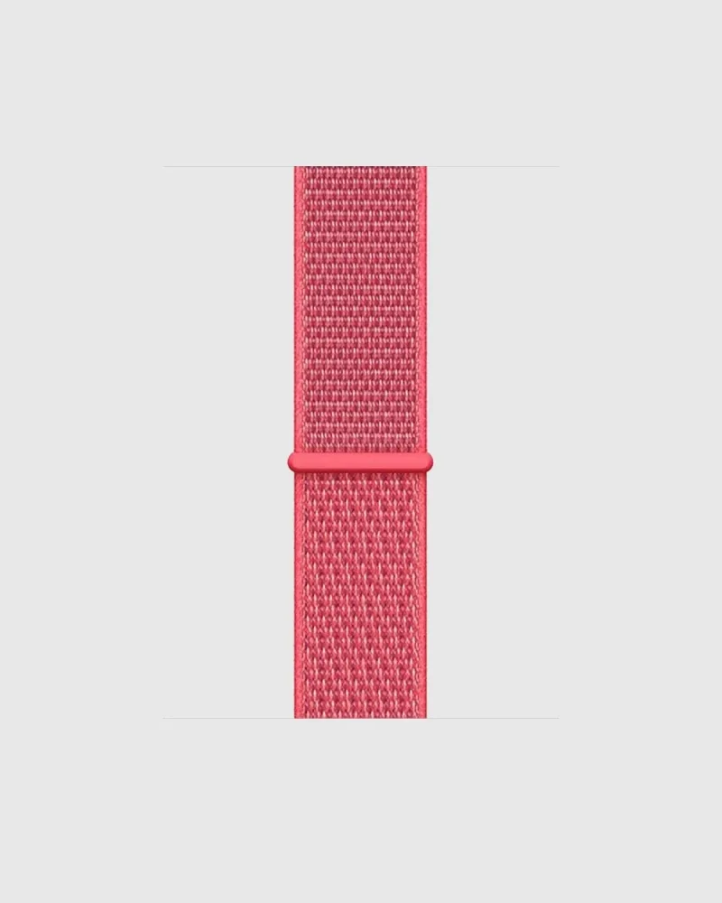 Alternative view of Sport Loop Apple Watch Band - Hibiscus