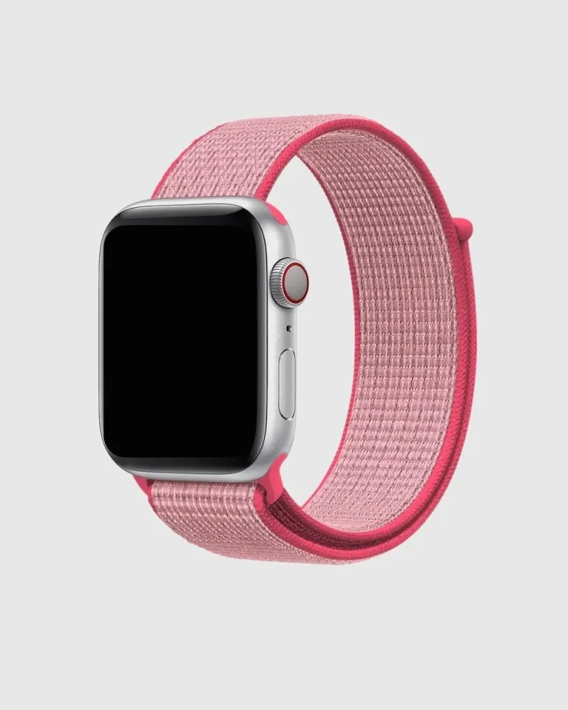 Sport Loop Apple Watch Band - Hot Pink