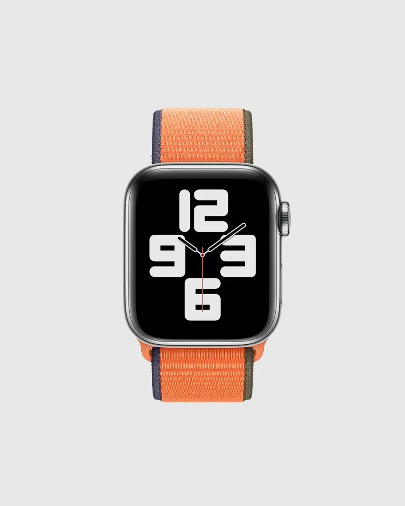 Alternative view of Sport Loop Apple Watch Band - Kumquat