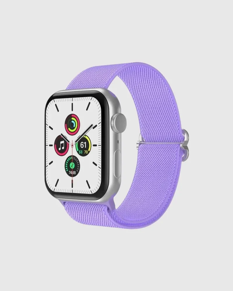 Elastic Loop Apple Watch Band - Light Purple