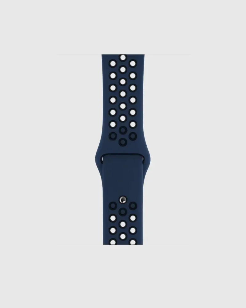 Alternative view of Sport Band Active Apple Watch Band - Midnight Blue Black