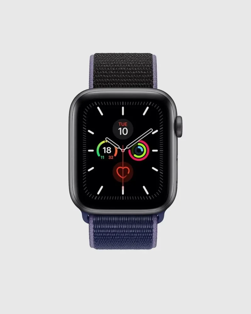 Alternative view of Sport Loop Apple Watch Band - Midnight Blue
