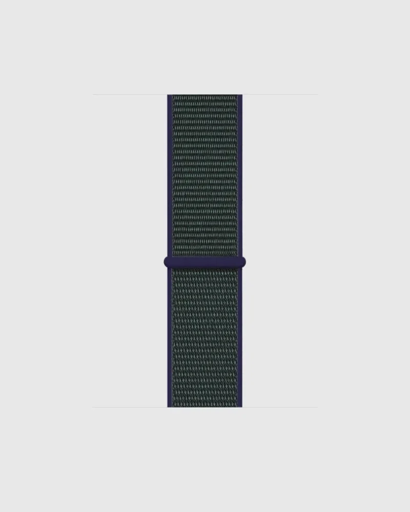 Alternative view of Sport Loop Apple Watch Band - Midnight Fog
