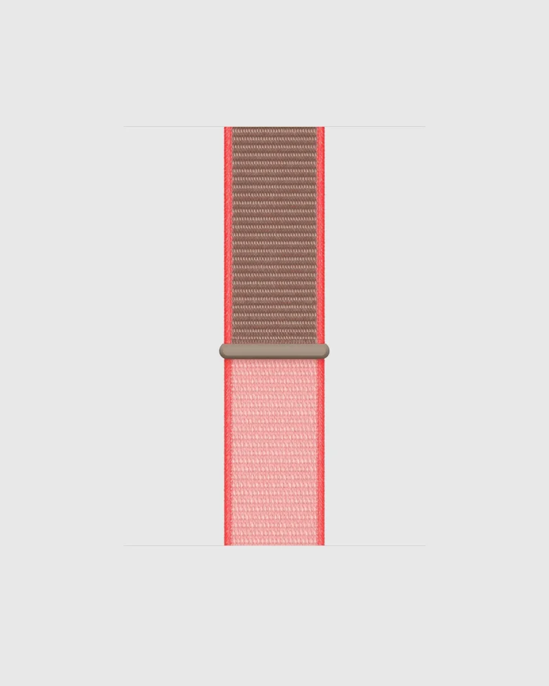 Alternative view of Sport Loop Apple Watch Band - Neon Pink