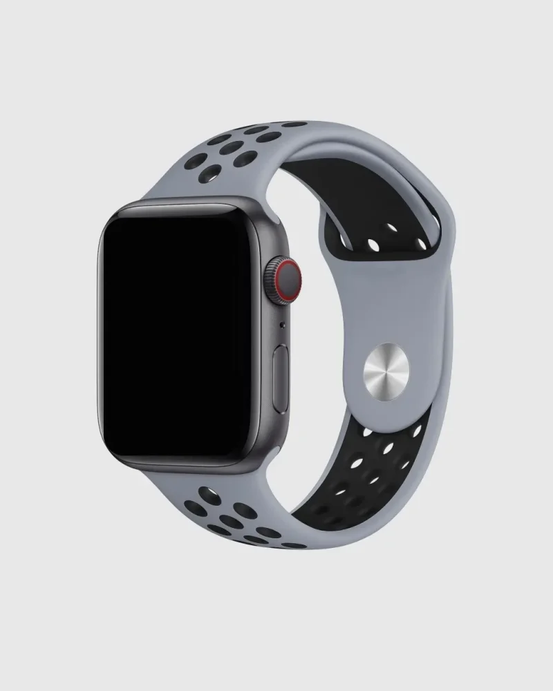 Sport Band Active Apple Watch Band - Obsidian Mist Black