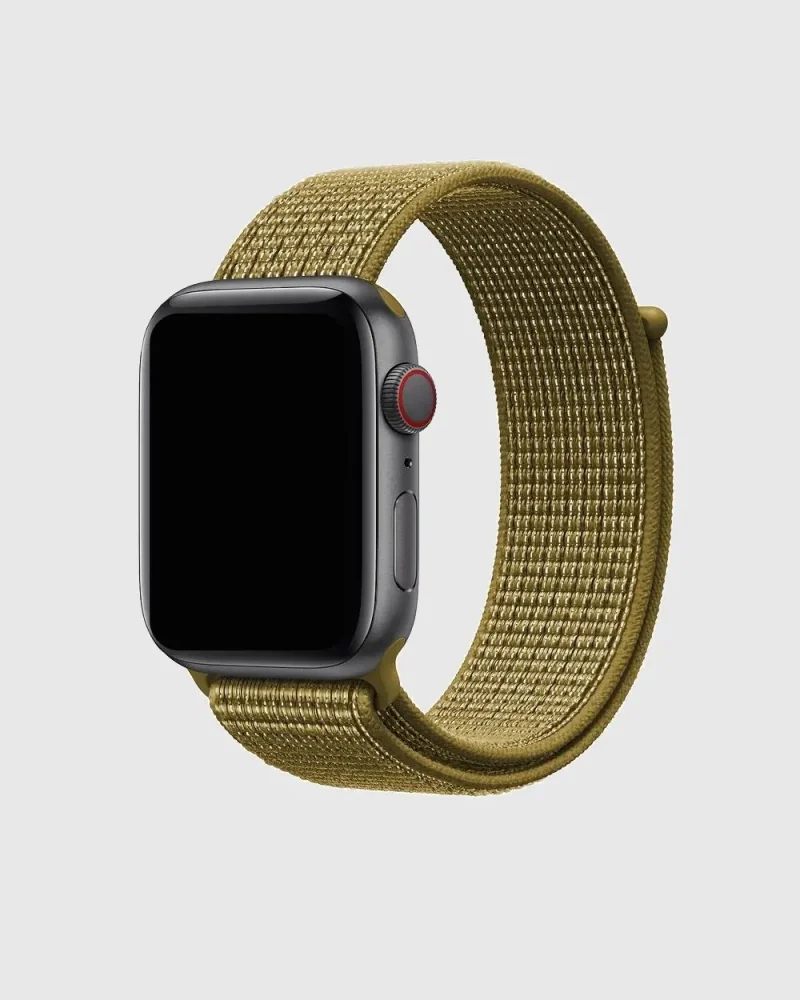 Sport Loop Apple Watch Band - Olive Flak