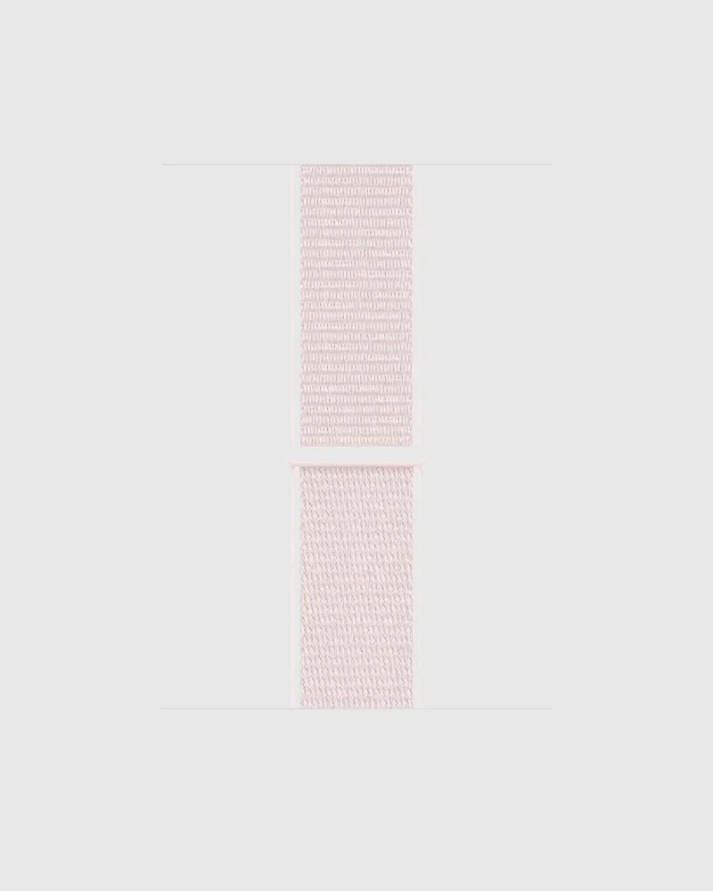Alternative view of Sport Loop Apple Watch Band - Pearl Pink