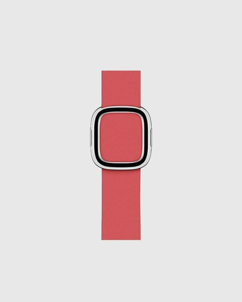 Alternative view of Modern Apple Watch Band - Peony Pink