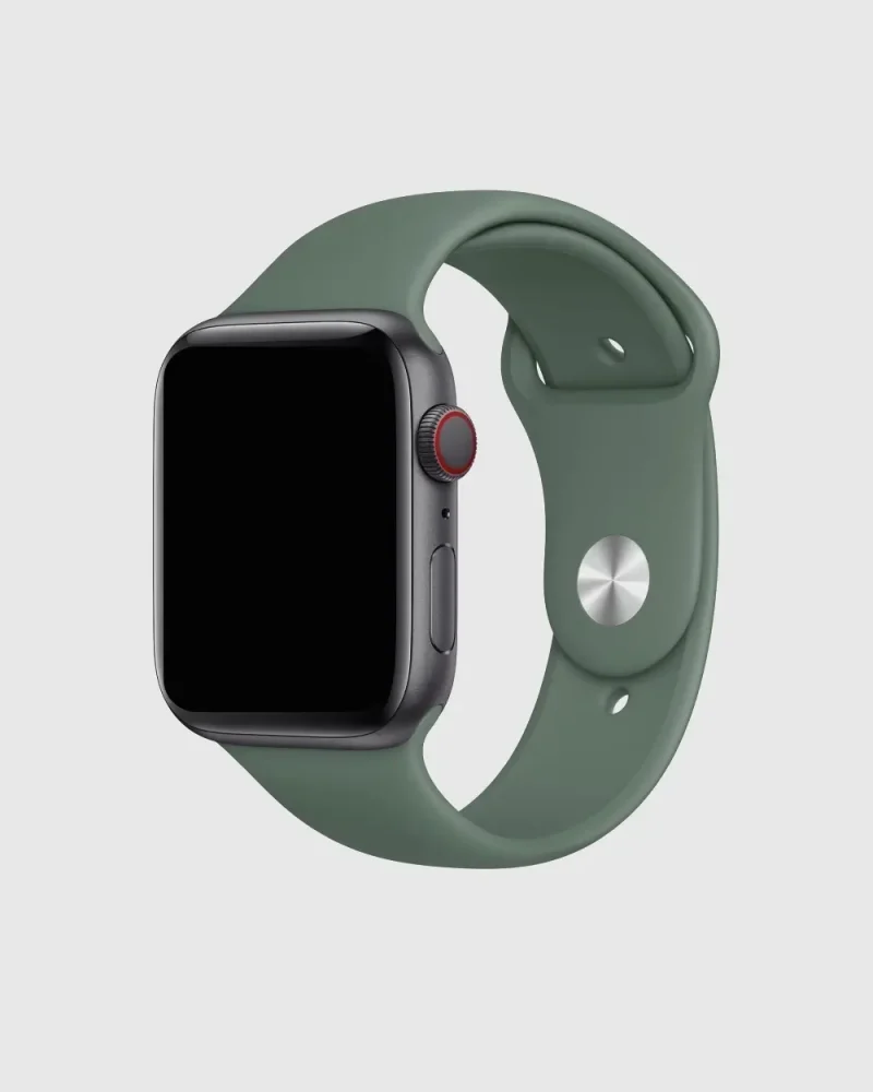 Sport Band Apple Watch Band - Pine Green