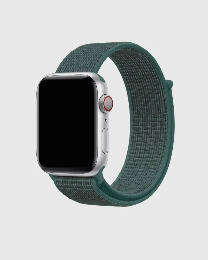Sport Loop Apple Watch Band - Pine Green