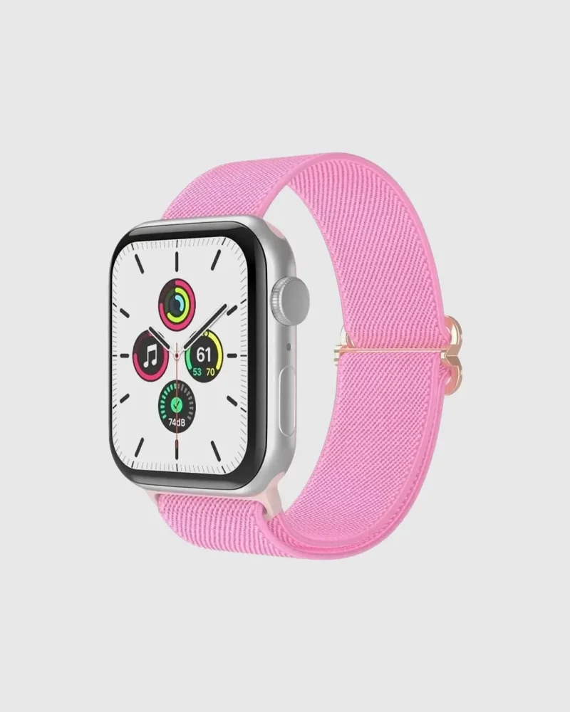 Elastic Loop Apple Watch Band - Pink