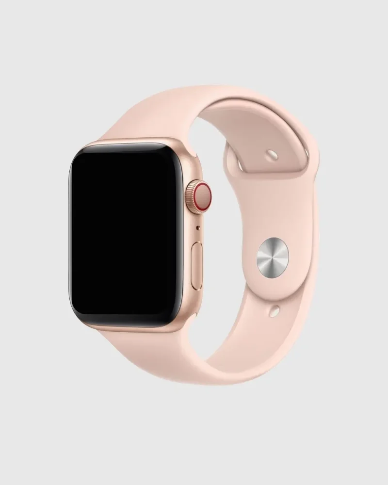 Sport Band Apple Watch Band - Pink Sand