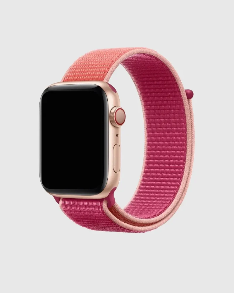 Sport Loop Apple Watch Band - Pomegranate