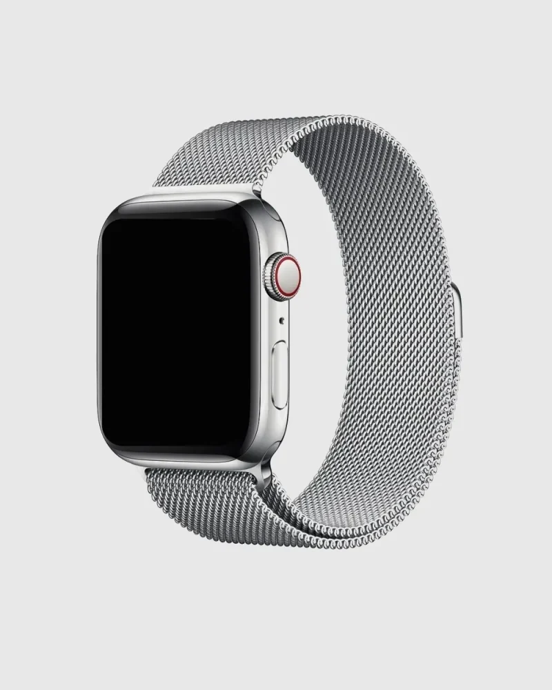 Milanese Loop Apple Watch Band - Silver