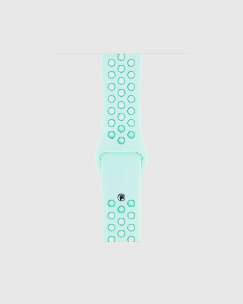 Alternative view of Sport Band Active Apple Watch Band - Teal Tint Tropical Twist