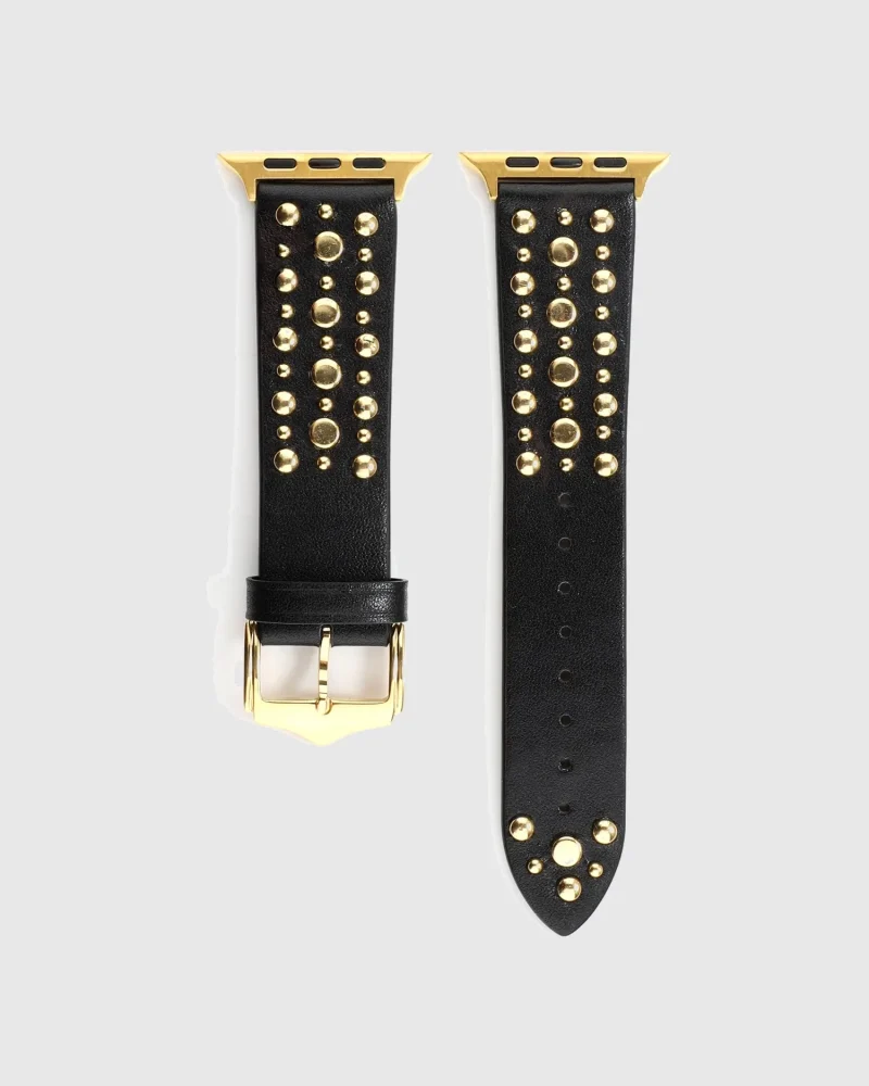 Venus Leather Apple Watch Band - Black