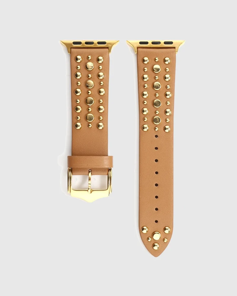 Venus Leather Apple Watch Band - Light Brown