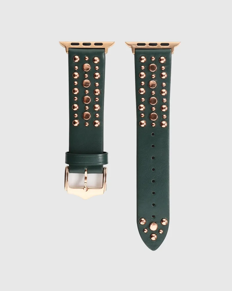 Venus Leather Apple Watch Band - Green
