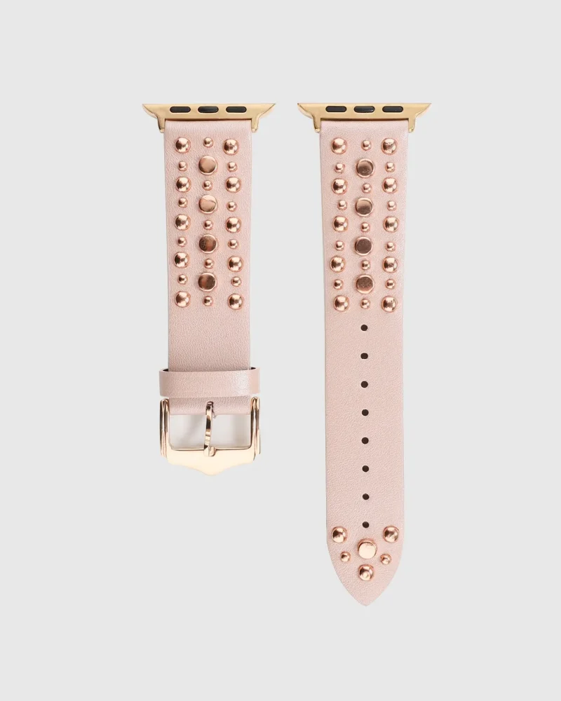 Venus Leather Apple Watch Band - Pink