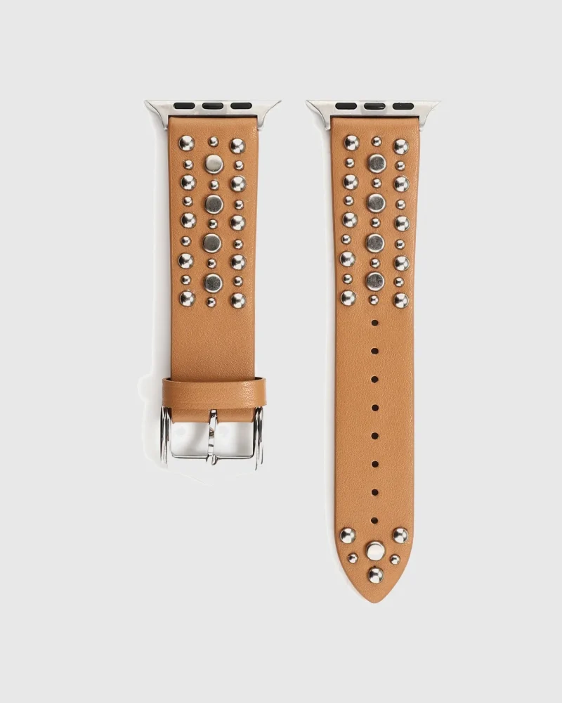 Venus Leather Apple Watch Band - Light Brown