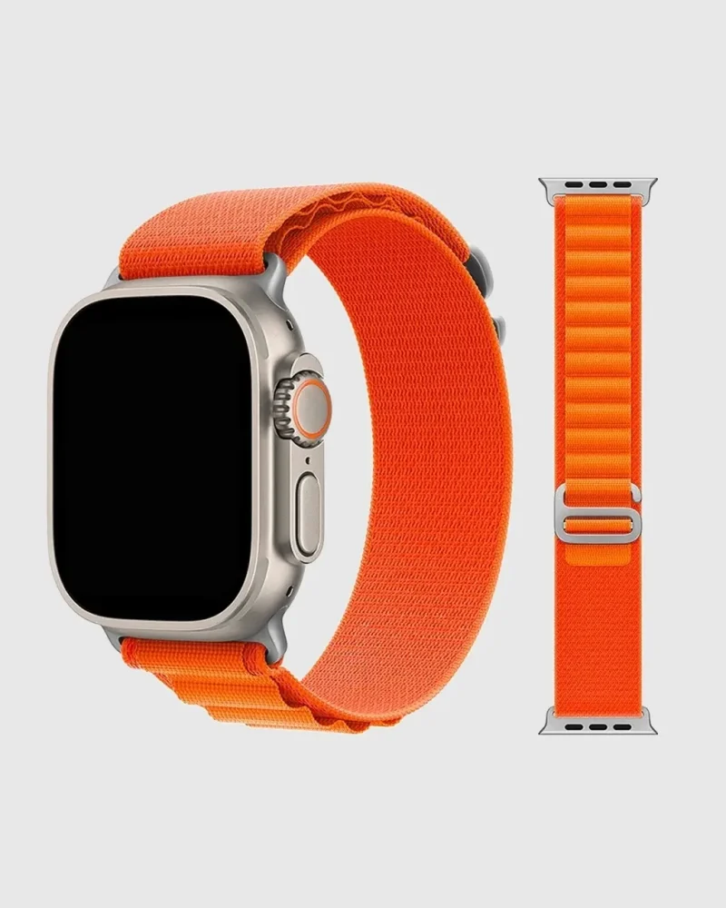 Alpine Loop Apple Watch Band - Orange