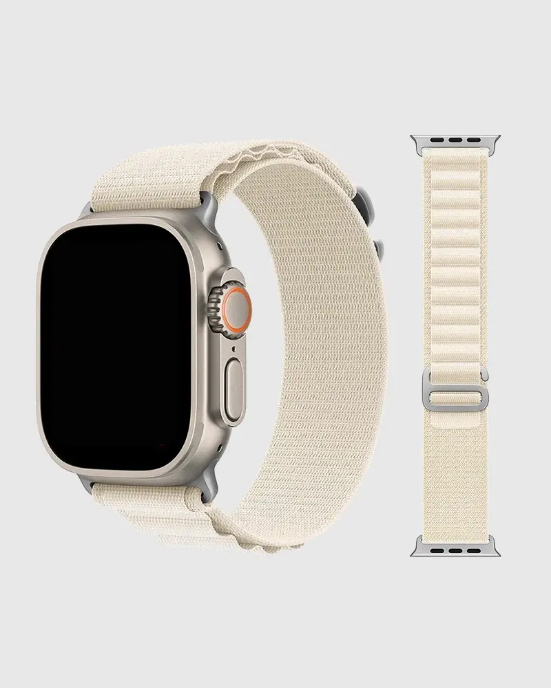 Alpine Loop Apple Watch Band - Starlight