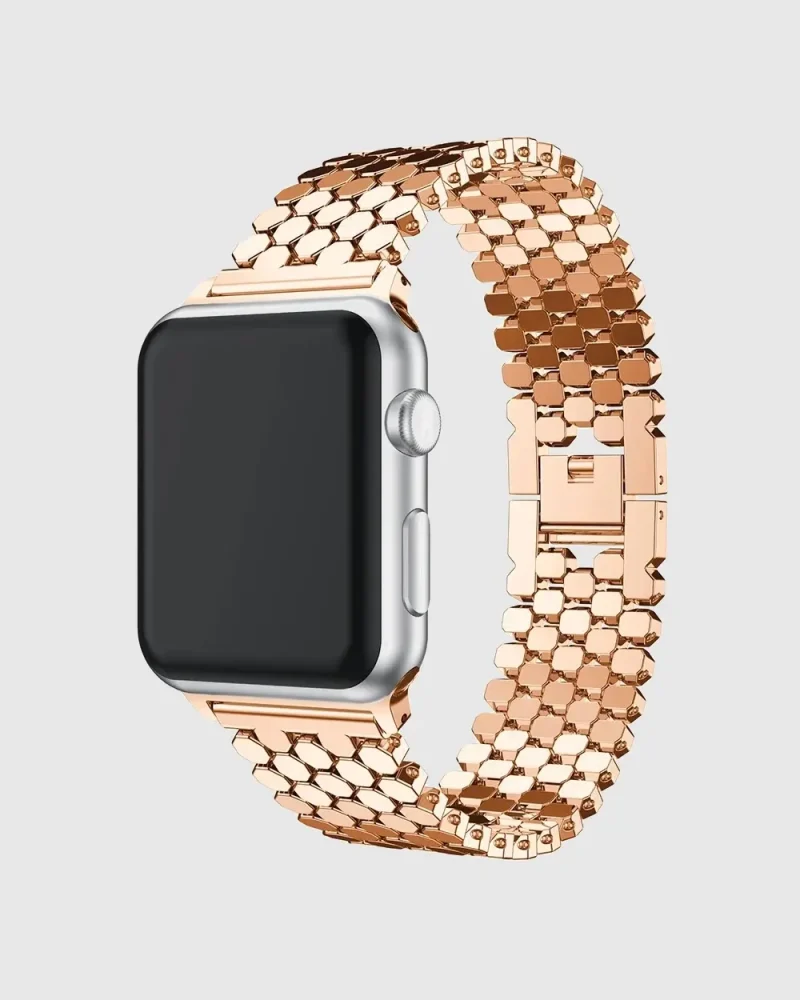 Aspen Bracelet Apple Watch Band - Aspen Rose Gold