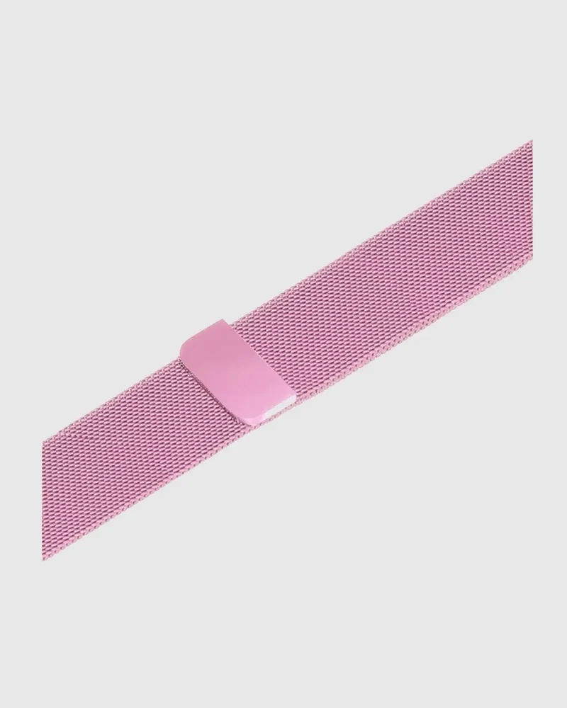 Milanese Loop Apple Watch Band - Baby Pink