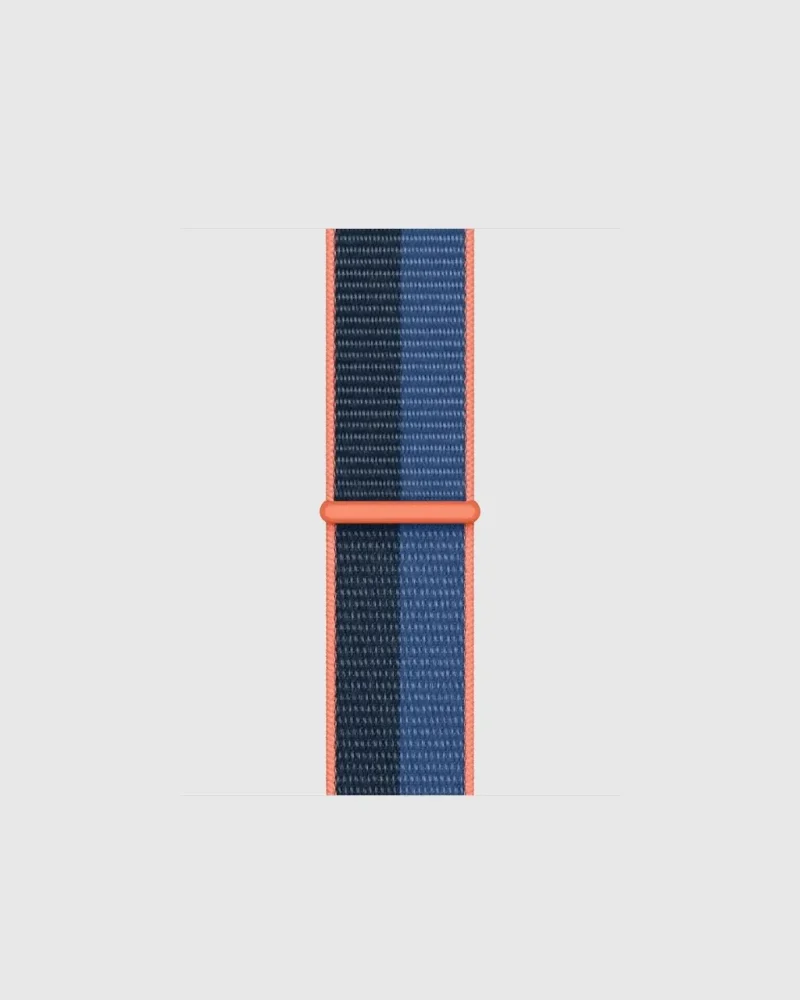 Alternative view of Sport Loop Apple Watch Band - Blue Jay Abyss Blue