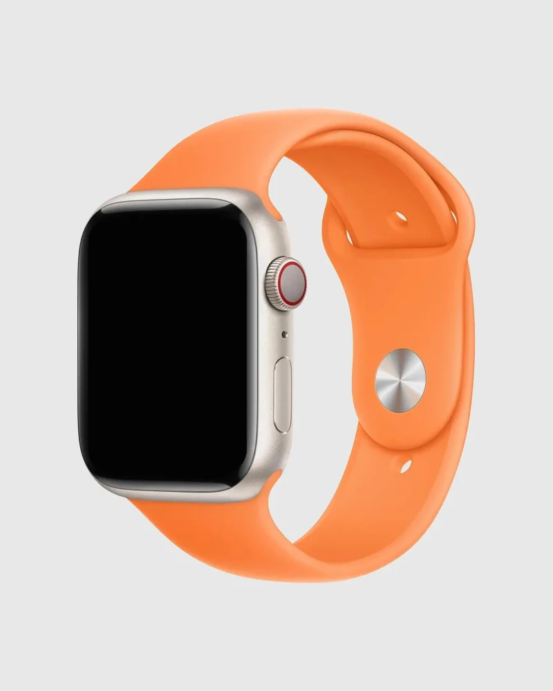 Sport Band Apple Watch Band - Bright Orange