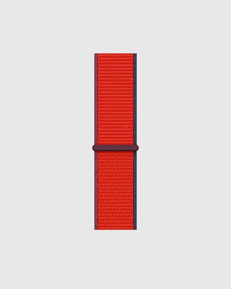 Alternative view of Sport Loop Apple Watch Band - Expedition Red