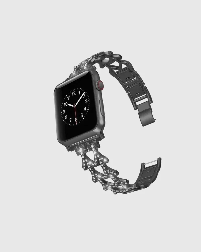 Genevieve Bracelet Apple Watch Band - Black